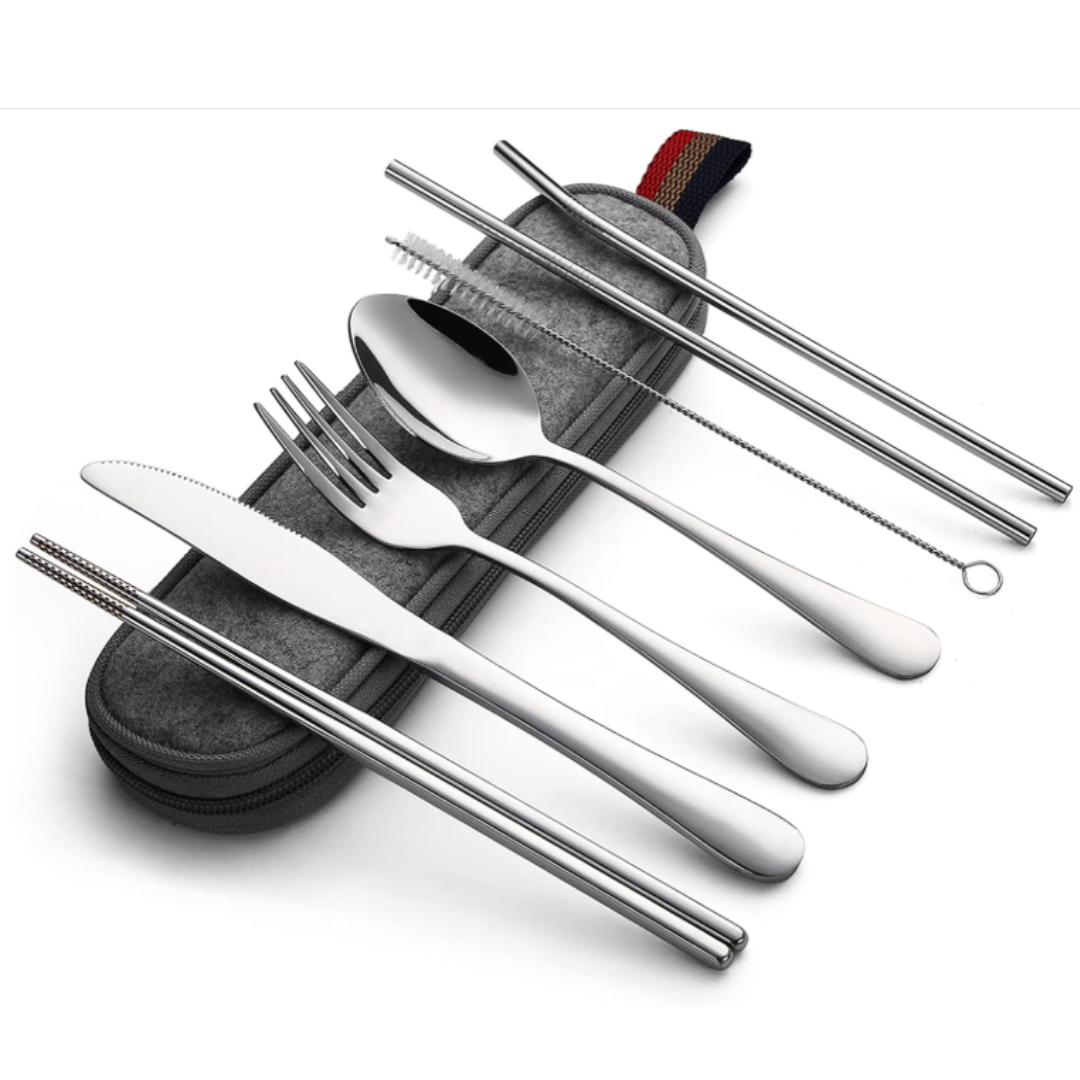 Estuche de cubiertos para llevar